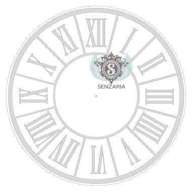 Трафарет - Римские часы 05 Трафарет - Римские часы 05