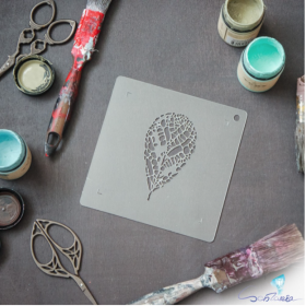 Трафарет - Скелетик