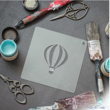 Трафарет - Воздушный шар Трафарет - Воздушный шар