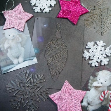 Трафарет - Капелька Трафарет - Капелька