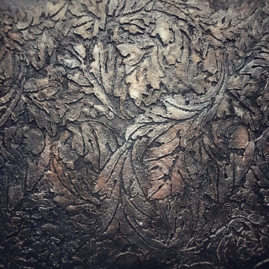 Трафарет - Геральдические листья малый